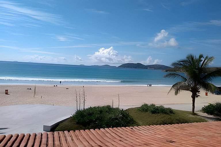 Flat 1A Vista panorâmica Mar com Piscina e wi-fi