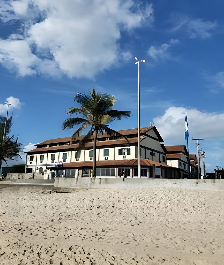 Flat 1A Vista panorâmica Mar com Piscina e wi-fi