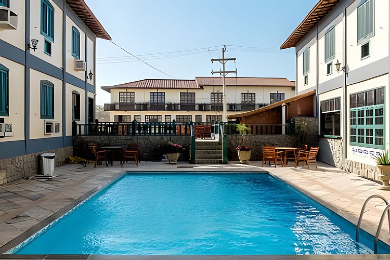 Flat 104-A  Vista mar com Piscina