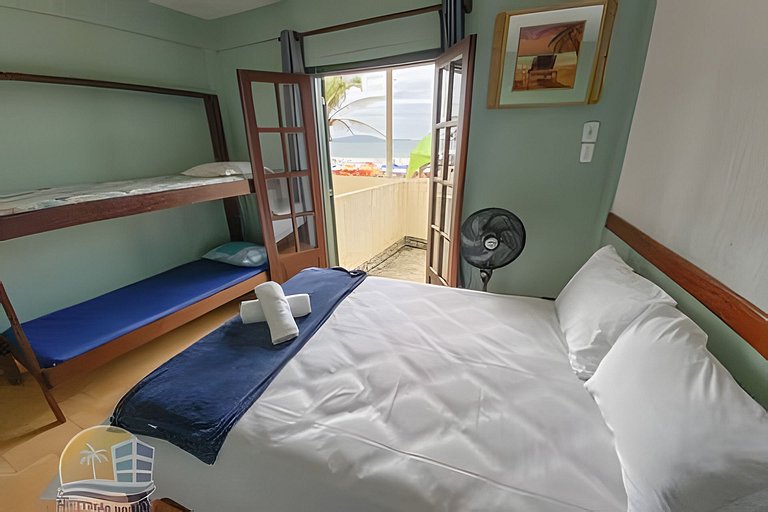 Flat 104-A  Vista mar com Piscina