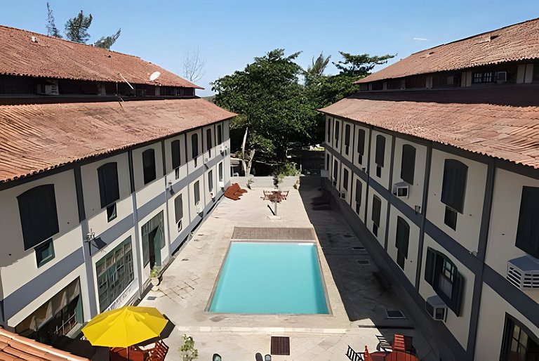 Flat 104-A  Vista mar com Piscina