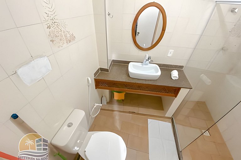 Flat 104-A  Vista mar com Piscina