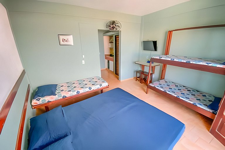 Flat 104-A  Vista mar com Piscina