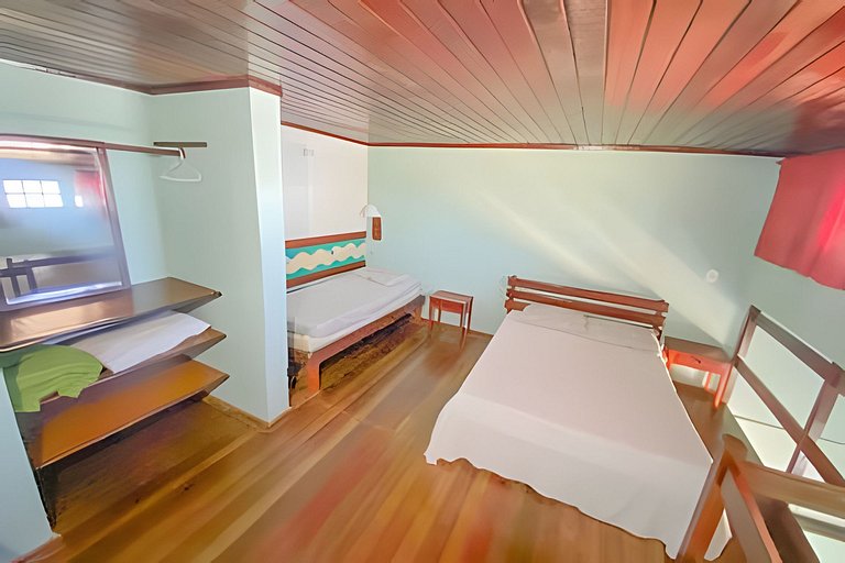 Flat 208-A Vista Mar com Piscina