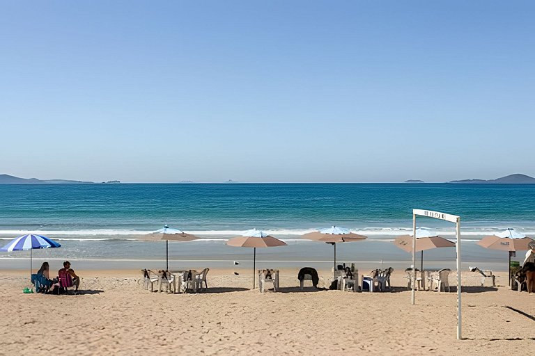 Flat 208-A Vista Mar com Piscina