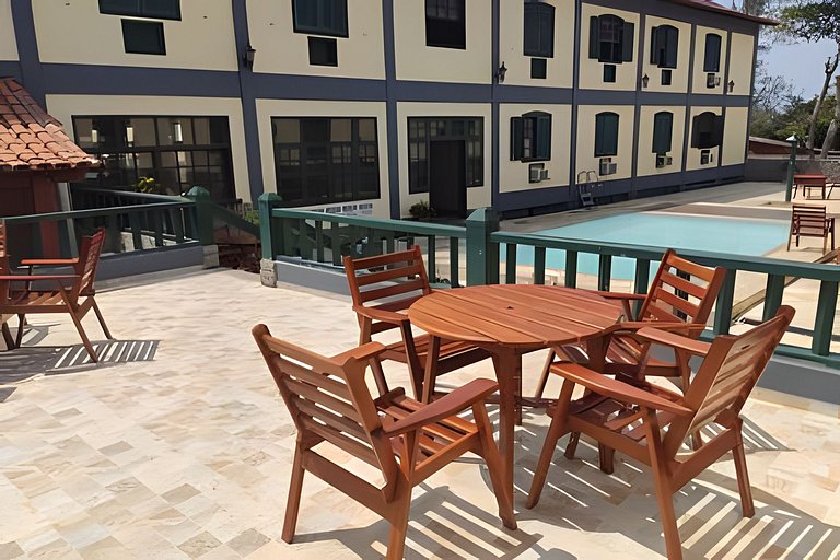 Flat 208-A Vista Mar com Piscina