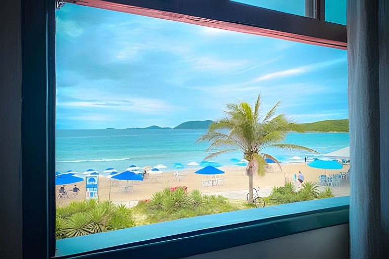 Flat Ancora 202-A Vista maravilhosa do mar